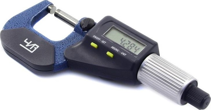 Микрометр цифровой ЧИЗ  МКЦ- 25 0.001 2-кн. ЧИЗ 119379 - изображение 2