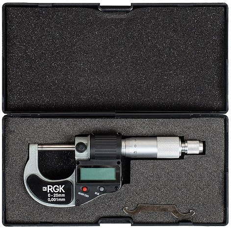 Микрометр цифровой RGK MC-25 779562 - изображение 3