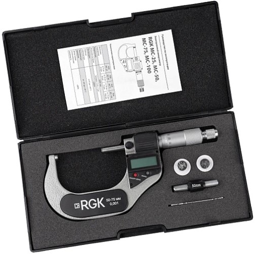Микрометр цифровой RGK MC-75 757041 - изображение 3