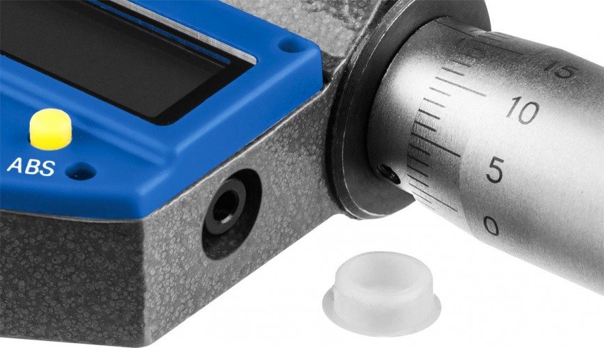 Микрометр цифровой ЗУБР ПРОФЕССИОНАЛ гладкий мкц 25, диапазон 0-25мм, шаг измерения 0,0 34482-25_z02 - изображение 5