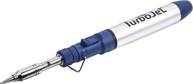 Микропаяльник газовый TurboJet TJ200-B с насадкой и подставкой, 137 Вт