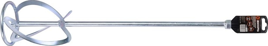 Миксер ВИХРЬ  оцинкованный 120х600 мм, м14 для строительных смесей 73/3/7/8