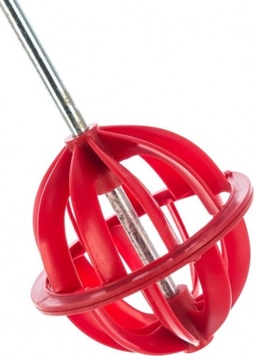 Миксер ЗУБР МАСТЕР глобус пластмассовый, для красок, 110х112х400мм 06008-110-40 - изображение 2