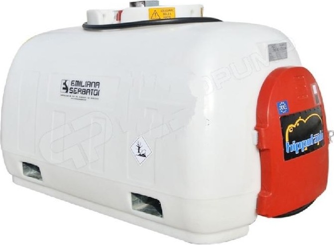 Мини АЗС PIUSI Hippotank 960 ДТ 12В - 40 л/мин, 5 м шланг, пистолет-автомат HTK980AC12V