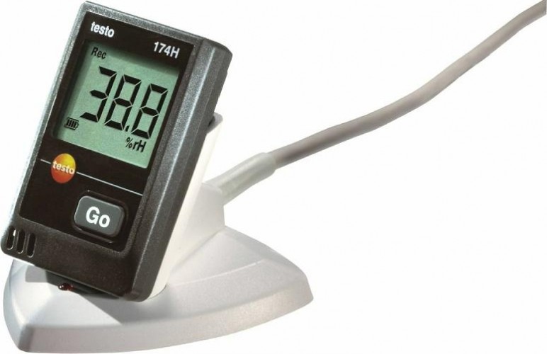 Мини логгер данных температуры и влажности Testo 174H 0572 6560 - изображение 2