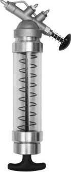 Мини-шприц GROZ нажимного типа для масла прозрачный, 25 куб.см. GR43106 GR43106