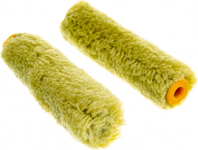 Мини-валик Biber 31 581 31581 полиакрил, ворс 11мм, 100мм (уп.2шт) Тов-038521