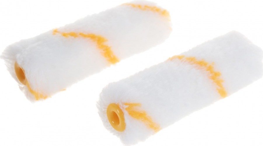 Мини-валик Biber 31591 полиамид, ворс 10мм, 100мм (уп.2шт) Тов-038524