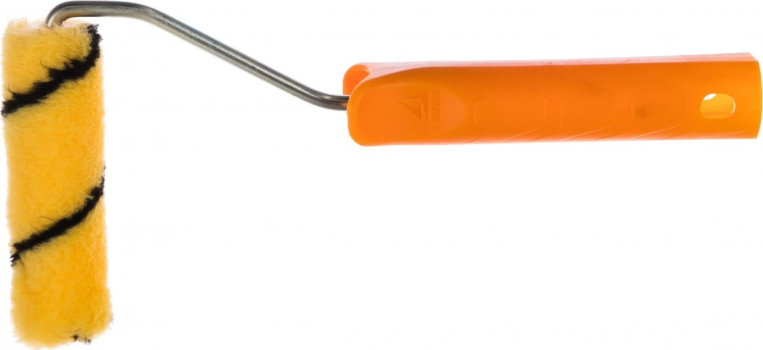 Мини-валик STAYER DUALON ПОЛИАКРИЛ малярный в сборе, ворс 7мм, бюгель 6мм, 15х110мм,  03-05812-11