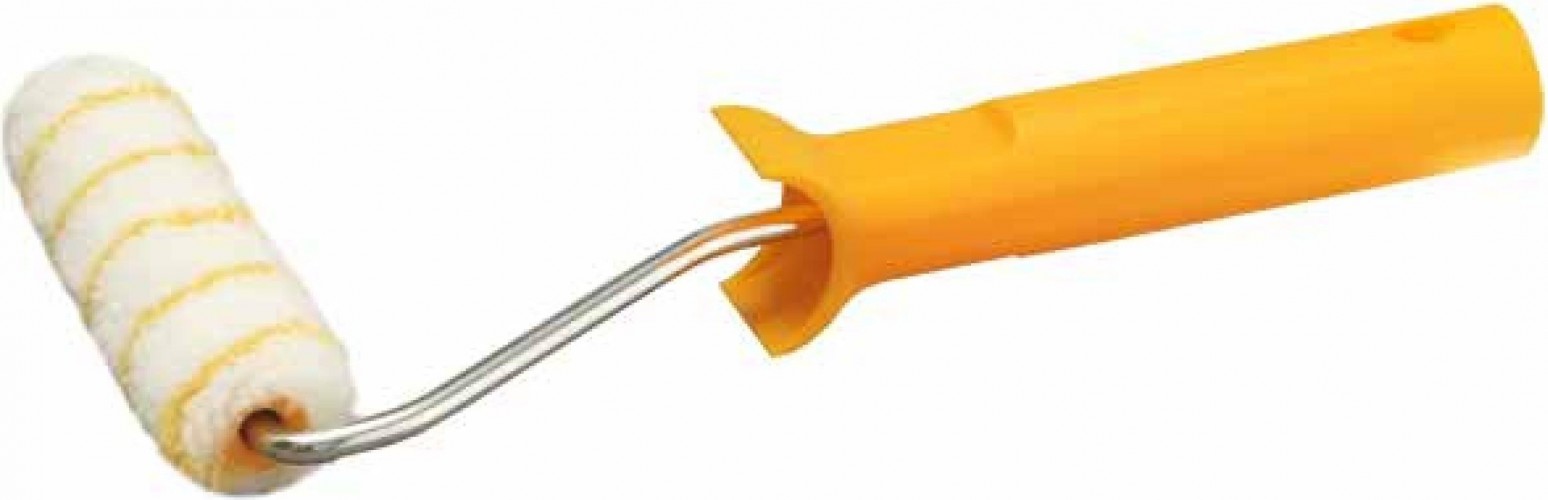 Мини-валик STAYER GIRPAINT ПОЛИАКРИЛ малярный в сборе, ворс 10мм, бюгель 6мм, 15х160мм, 03-0509-16_z01