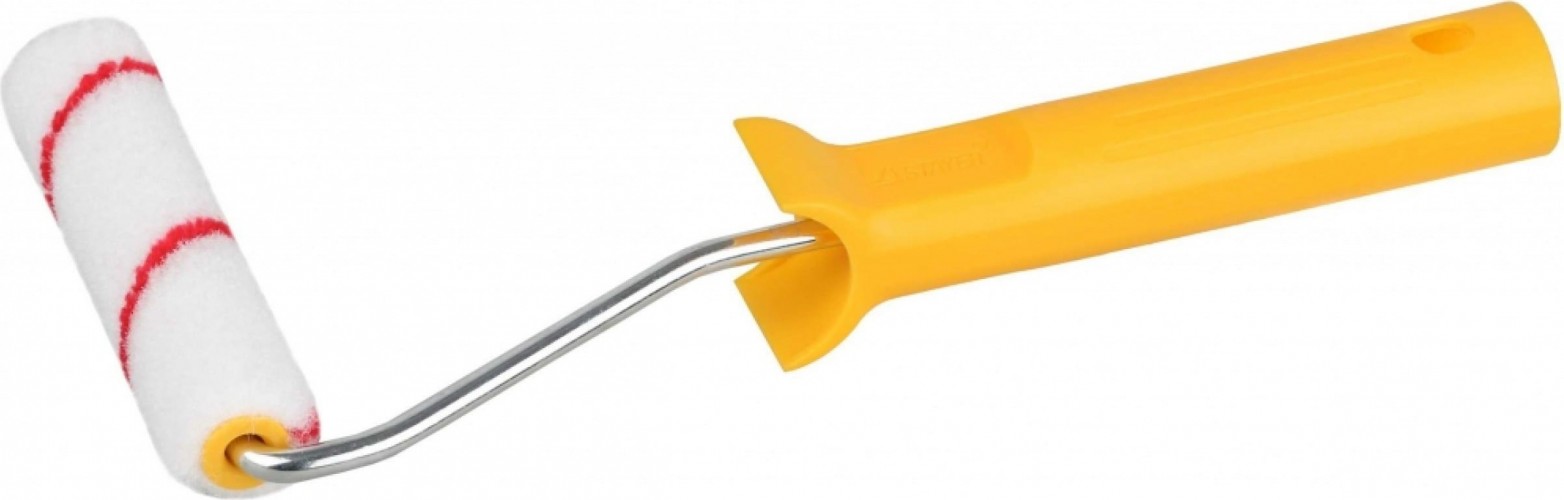 Мини-валик STAYER NYLON ПОЛИАМИД малярный в сборе, ворс 10мм, бюгель 6мм, 15х110мм, 03-0506-11_z01