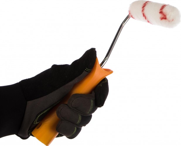 Мини-валик STAYER NYLON ПОЛИАМИД малярный в сборе, ворс 10мм, бюгель 6мм, 15х110мм, 03-0506-11_z01 - изображение 3