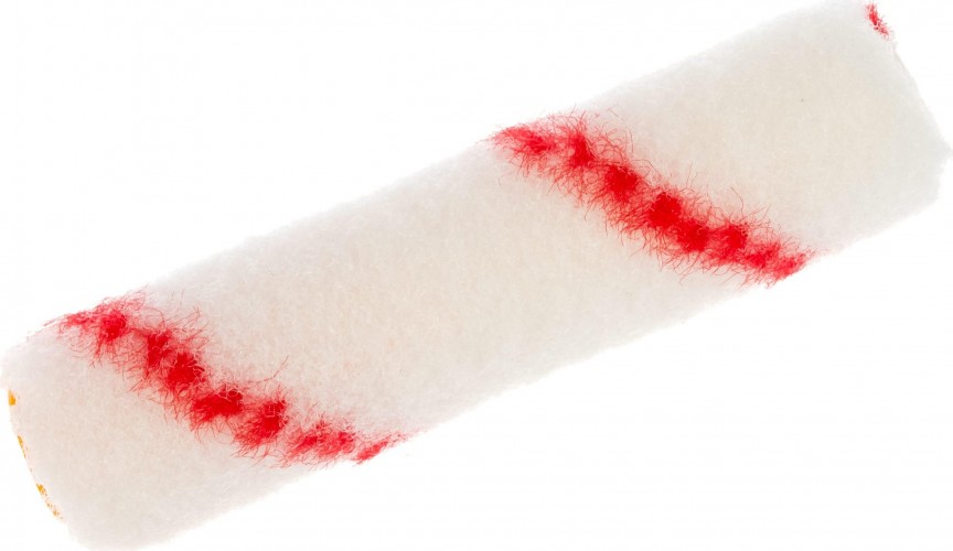 Мини-валик STAYER NYLON ПОЛИАМИД малярный, ворс 10мм, бюгель 6мм, 15х110мм, master 0506-10