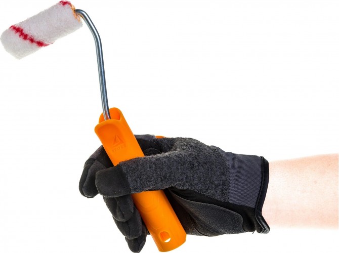 Мини-валик STAYER NYLON ПОЛИАМИД малярный в сборе, ворс 8мм, бюгель 6мм, 15х70мм, m 03-0506-07_z01 - изображение 3