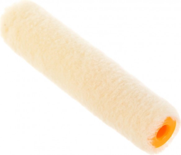Мини-валик STAYER VELOUR малярный, ворс 4мм, бюгель 6мм, 15х110мм, master 0501-11