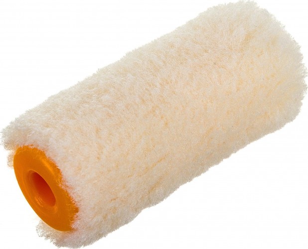 Мини-валик STAYER VELOUR малярный, ворс 4мм, бюгель 6мм, 15х50мм, master 0501-05