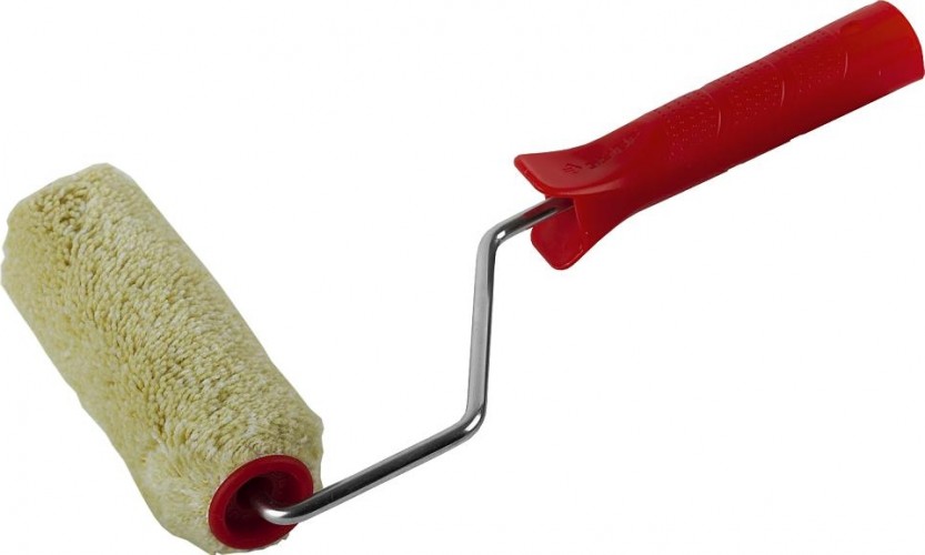 Мини-валик ЗУБР СИНТЕКС малярный в сборе, бюгель 6 мм, 30х100 мм, мастер 03503-10