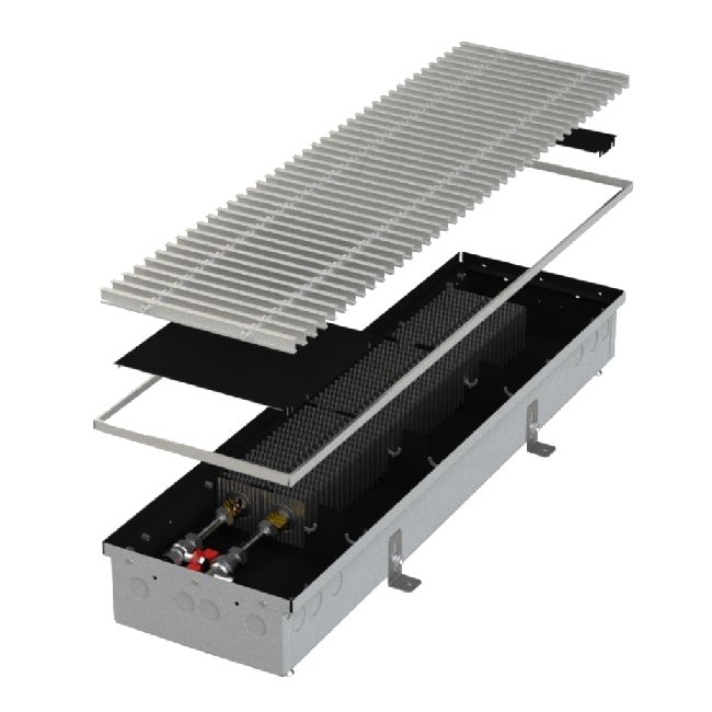 Конвектор внутрипольный MINIB RT PM110 110-260-2000 (без вентилятора)