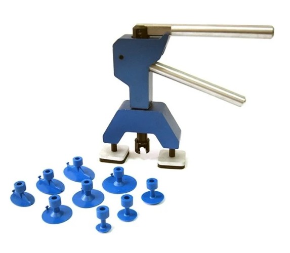 Минилифтер для ремонта вмятин МАСТАК 118-10010 без покраски, 10 предметов