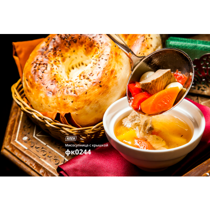 МИСОСУПНИЦА с крышкой 5'' 125мм 300мл "Chan Wave Classic" - изображение 5