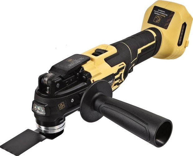 Многофункциональный инструмент аккумуляторный HANSKONNER HMF1801 LED, без АКБ и ЗУ - изображение 2