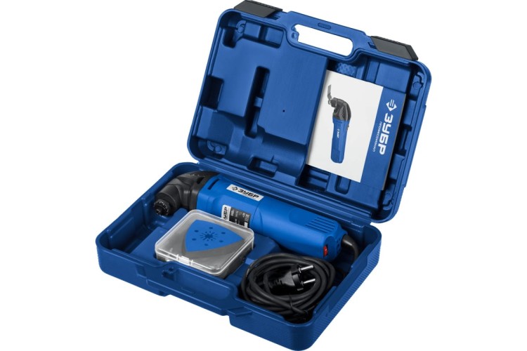 Многофункциональный инструмент сетевой ЗУБР МФИ-П550КН с набором насадок Профессионал МФИ-П550 КН - изображение 5