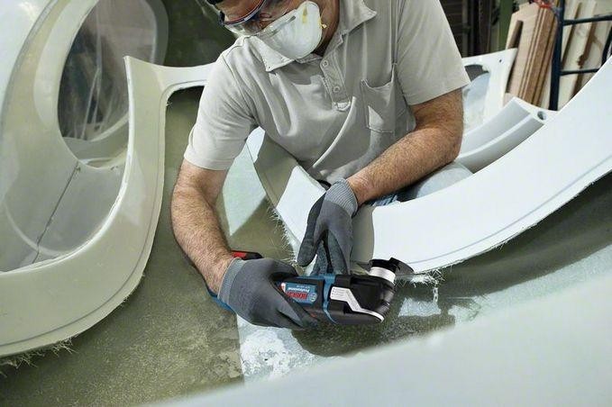 Многофункциональный инструмент аккумуляторный BOSCH GOP 18V-28 бесщеточный 06018B6003 2х5,0Ач, кейс L-Boxx - изображение 2