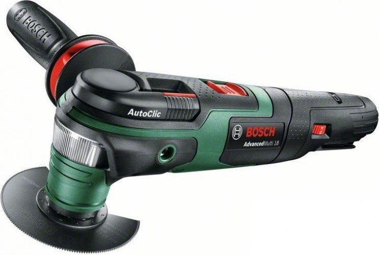 Многофункциональный инструмент аккумуляторный BOSCH AdvancedMulti18 без АКБ и ЗУ 0603104020 Коробка