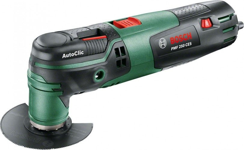 Многофункциональный инструмент сетевой BOSCH PMF 250 CES  0603102120 Кейс