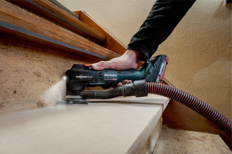 Многофункциональный инструмент аккумуляторный METABO MT 18 LTX BL QSL (2х2.0 Ач) Metaloc 613088500 - изображение 3