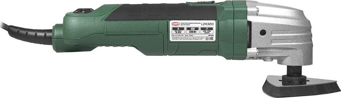 Многофункциональный инструмент сетевой Hammer LZK320 в кейсе + набор 216-034 - изображение 3