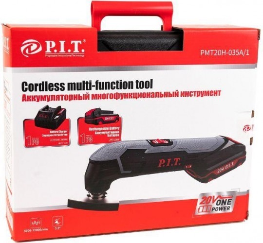 Многофункциональный инструмент аккумуляторный P.I.T. PMT20H-035A/1 - изображение 2