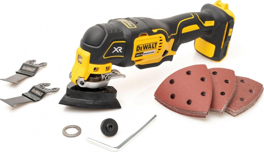 Многофункциональный инструмент аккумуляторный DeWALT DCS 356E1T бесщеточный, без ЗУ - изображение 3