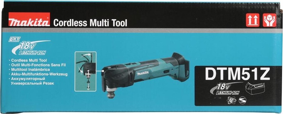 Многофункциональный инструмент аккумуляторный MAKITA DTM 51 Z без АКБ и ЗУ DTM51Z - изображение 2