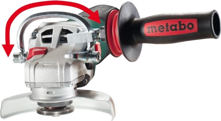 Многопозиционная скоба METABO в качестве дополнительной рукоятки 627362000