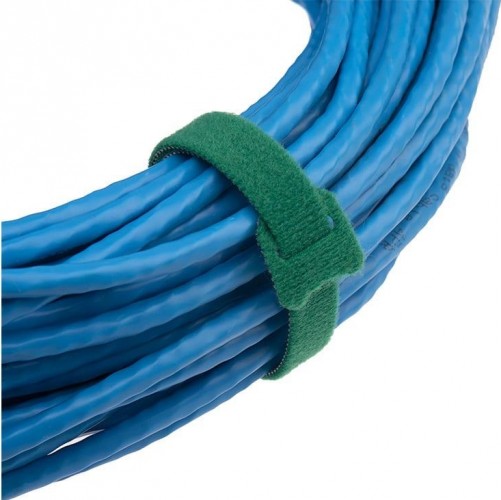 Многоразовый хомут–липучка REXANT 230х13 мм, зеленый (упак. 12 шт.) 07-7213 - изображение 3