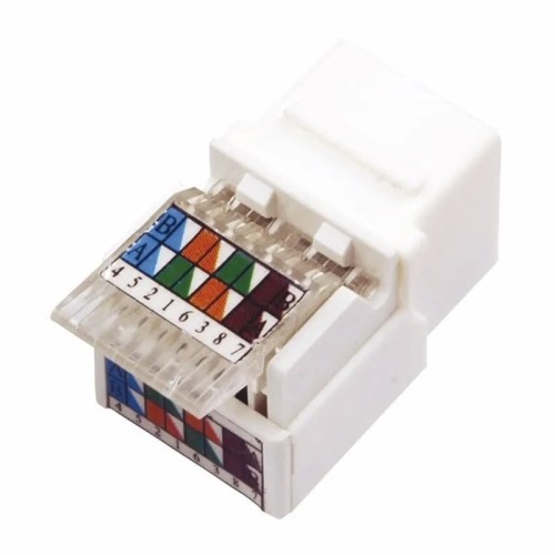 Модуль Keystone Jack REXANT 03-1012 RJ-45(8P8C), UTP, CAT 5e тип180 градусов - изображение 2