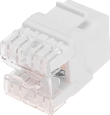 Модуль REXANT 02-0060 Keystone Jack RJ-45(8P8C), UTP неэкраниров.