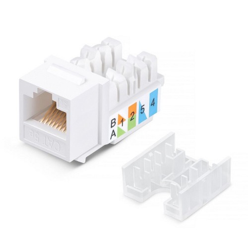 Модуль REXANT 02-0064 Keystone Jack RJ-45(8P8C), UTP неэкранированный