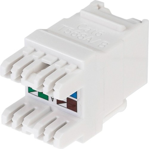 Модуль вставка REXANT 02-0254-1 Keystone, UTP неэкранированный, CAT6