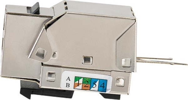 Модуль вставка REXANT 02-0272 Keystone, FTP экранированный, CAT 6 - изображение 3