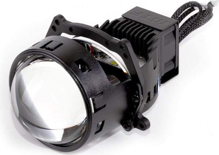 Модули светодиодные MTF LIGHT WideBeam, 12В, 53/65Вт, 6000К, 3 дюйма, 2шт. ближнего/дальнего света линзованные, бескорпусные, HL65K60