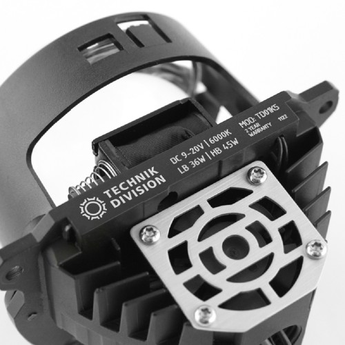 Модули светодиодные MTF LIGHT TECHNIK DIVISION, 12В, 45Вт, 6000К, 3" biled линзованные, бескорпусные TD01K5 - изображение 2