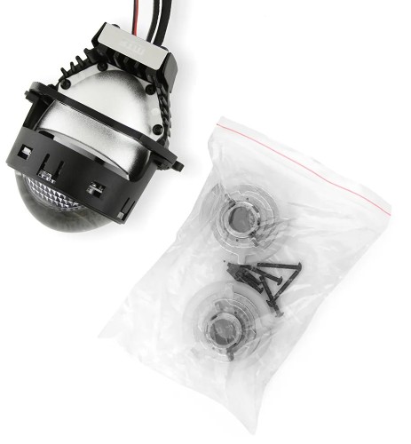 Модули светодиодные MTF LIGHT DYNAMIC VISION Expert разъем D1S, 85В, 45Вт, 5500К линз. bi-led 3" HL45D1 - изображение 3