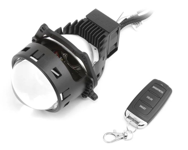 Модули светодиодные MTF LIGHT DIGITAL LIGHT, 12В, 58\65Вт, 3000-7000К, 3" ближнего и дальнего света упр. смартфоном DL65K5 - изображение 3