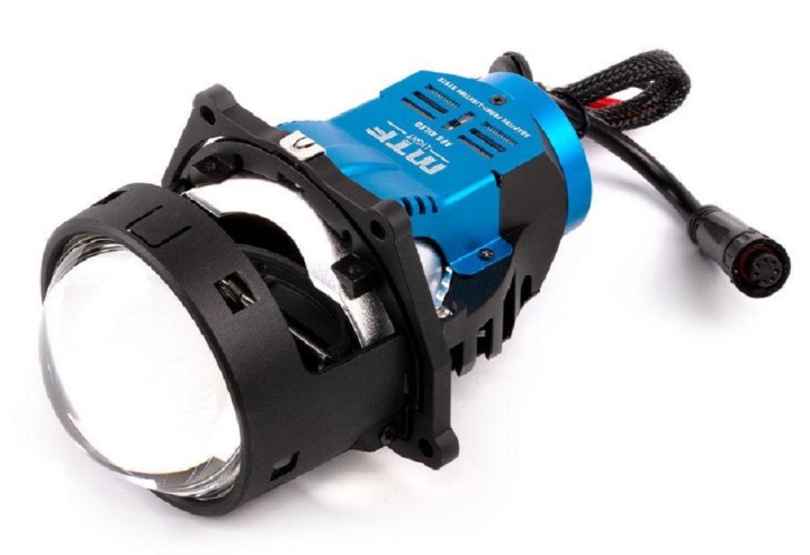 Модули светодиодные MTF LIGHT 12V, 50/60W, 5500K линзы biled (подключение к рулевому валу). AFS50WH