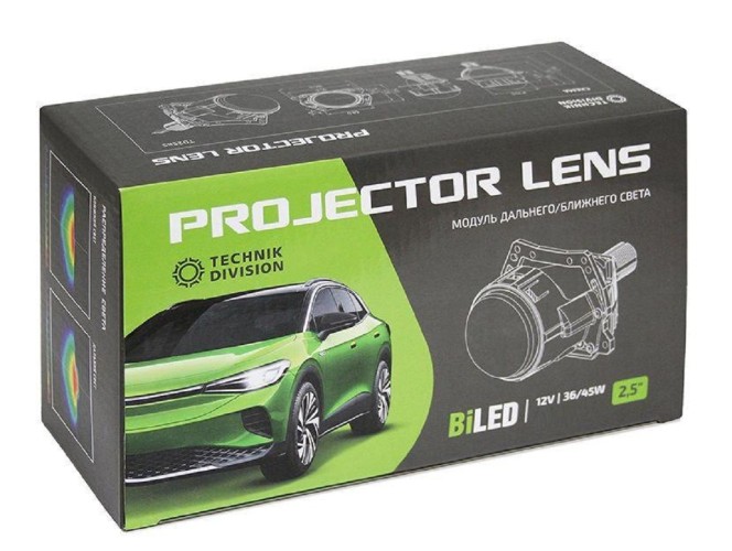 Модули светодиодные MTF LIGHT TECHNIK DIVISION, 12В, 45Вт, 4300К, 2.5", biled линзованные, бескорпусные TD25K4 - изображение 4