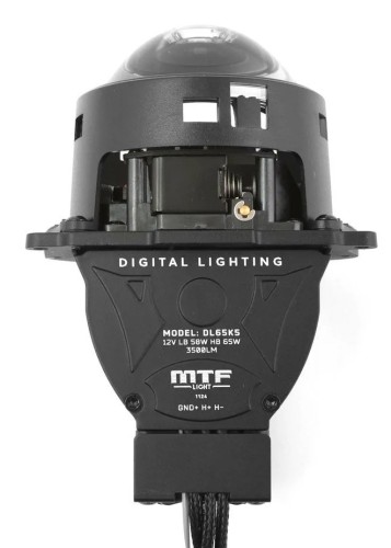 Модули светодиодные MTF LIGHT DIGITAL LIGHT, 12В, 58\65Вт, 3000-7000К, 3" ближнего и дальнего света упр. смартфоном DL65K5 - изображение 2