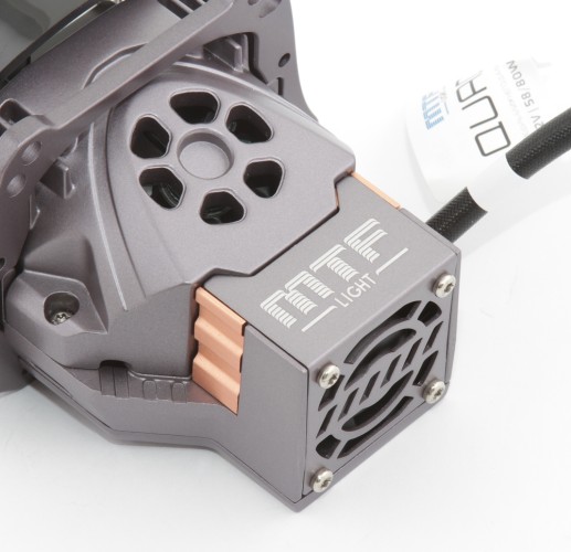 Модули светодиодные MTF LIGHT QUADRIX ближ/дал. света 12в, 3" круг, 4ая линза, 2шт HDR4L - изображение 4