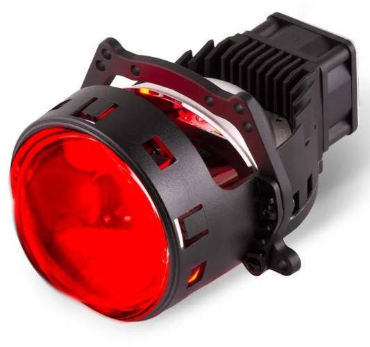 Модули светодиодные MTF LIGHT WideBeam дюйма ближнего/дальнего света, линзованные, бескор HL65K60RD - изображение 3